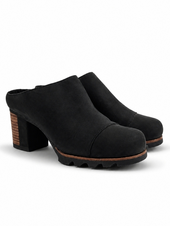 Sorel Shoes - Sorel Addington Waterproof Black Women's Mule Boots Size 6.5